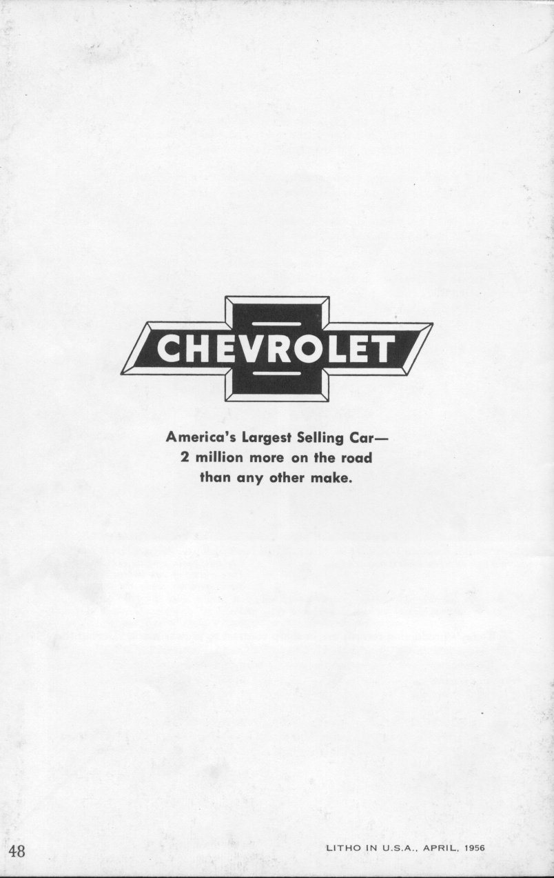 The Chevrolet Story - Published 1956 Page 38